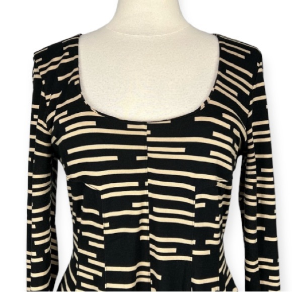 Anthropologie HD In Paris Saraid Stripe Jersey Knit Dress - Picture 4 of 11